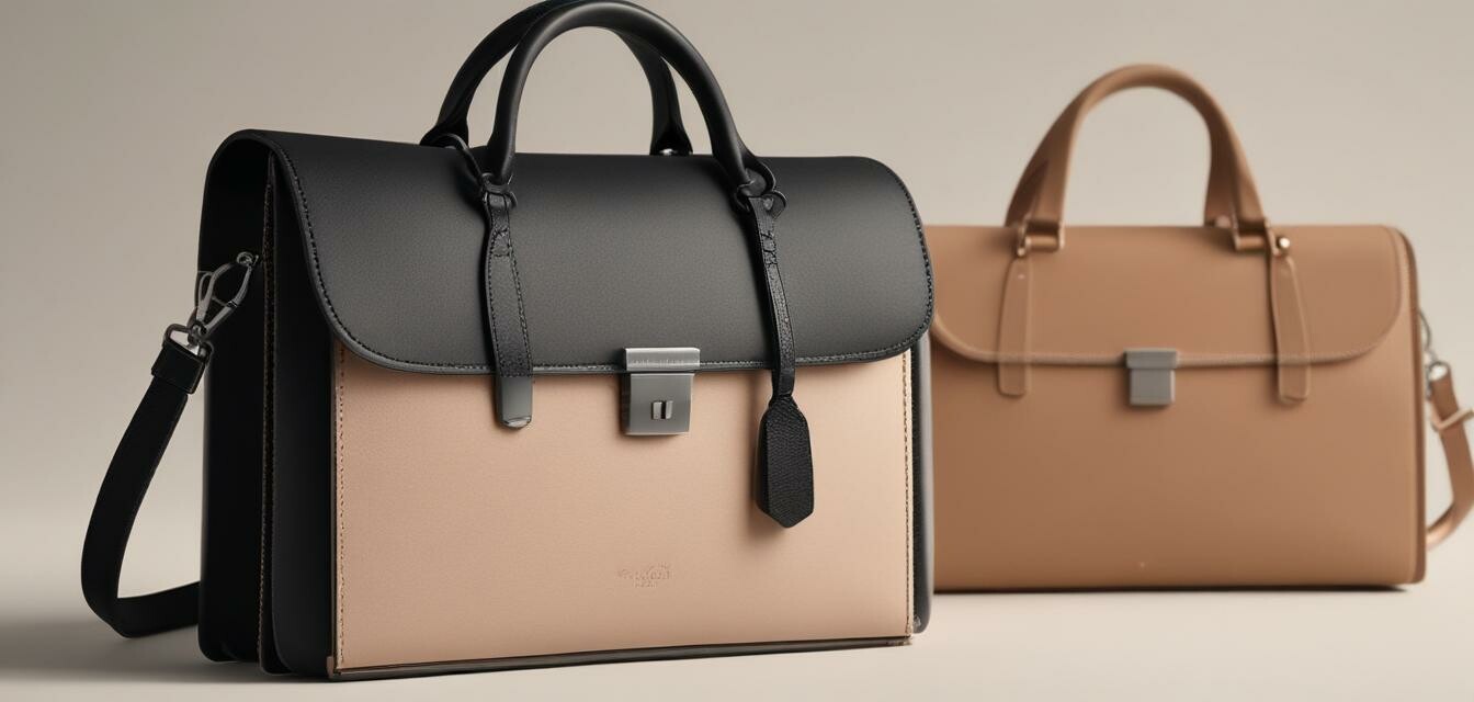 Modern women's briefcase